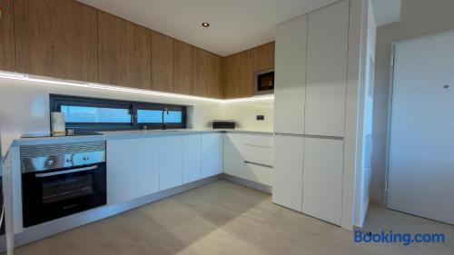 Fully equipped modern kitchen at Casa Los Narejos